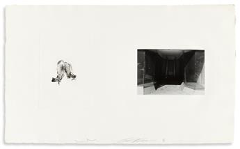 LEE FRIEDLANDER (1934- )/JIM DINE (1935- ) A pair of diptychs from the portfolio entitled Photographs and Etchings.